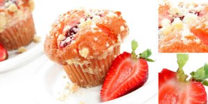 strawberry-muffin